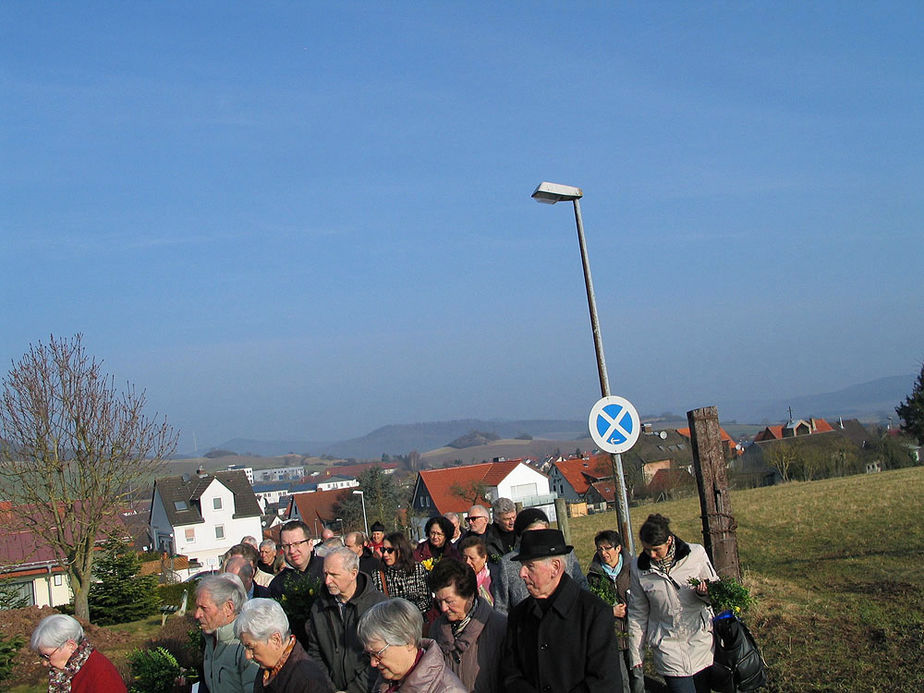 Palmsonntag in Heilig Kreuz